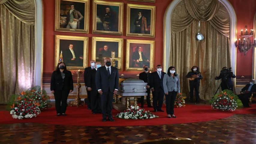 Gobierno rindió honores a Aristóbulo Istúriz en el Palacio&nbsp;Legislativo