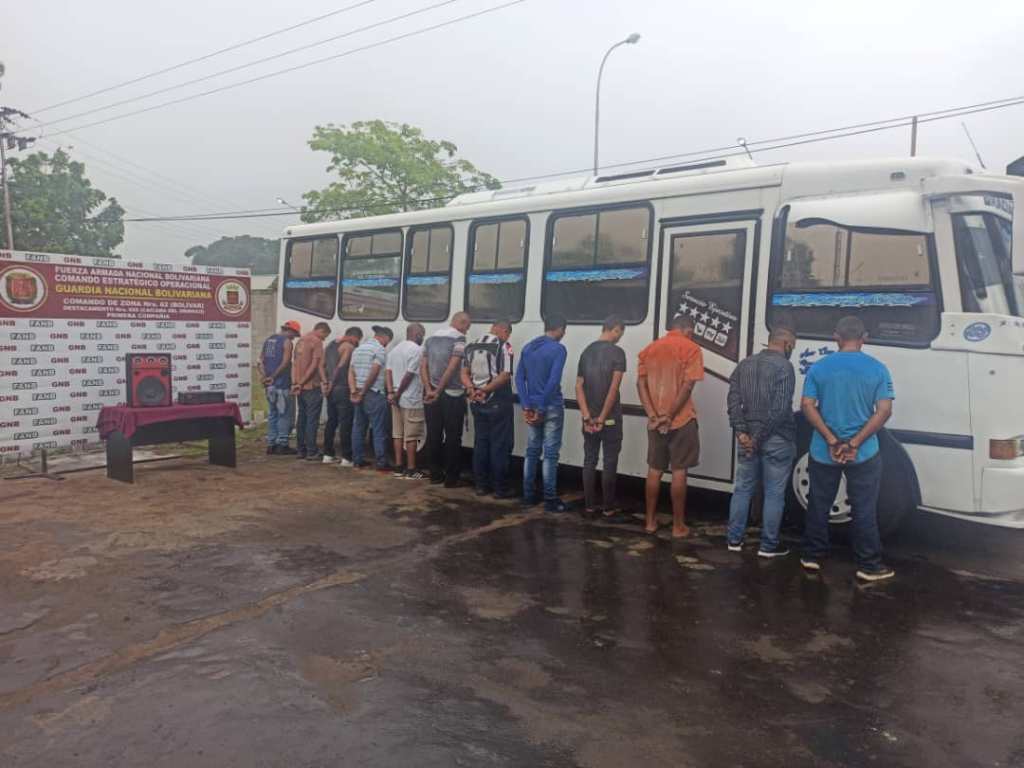 GNB detiene a 35 personas en Caicara del Orinoco por desacato a la&nbsp;cuarentena