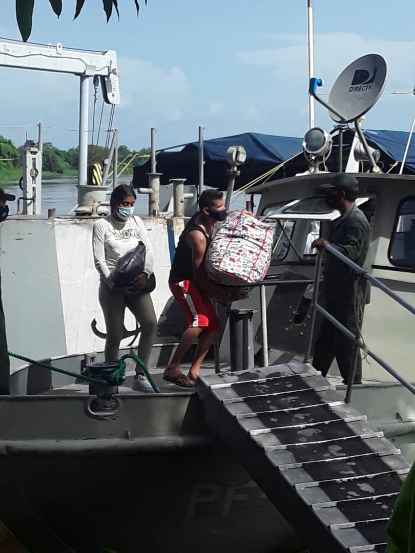 Al Puerto de Guanta llegarán este domingo más de 650 venezolanos repatriados de Trinidad y&nbsp;Tobago