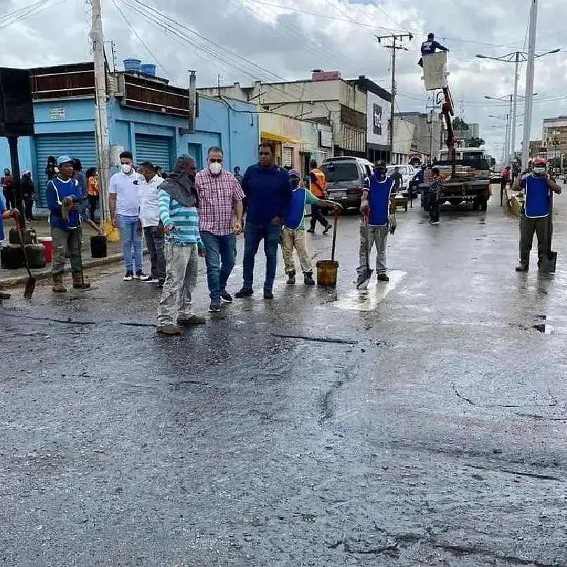 Inician trabajos en la Av.Francisco de Miranda de El&nbsp;Tigre