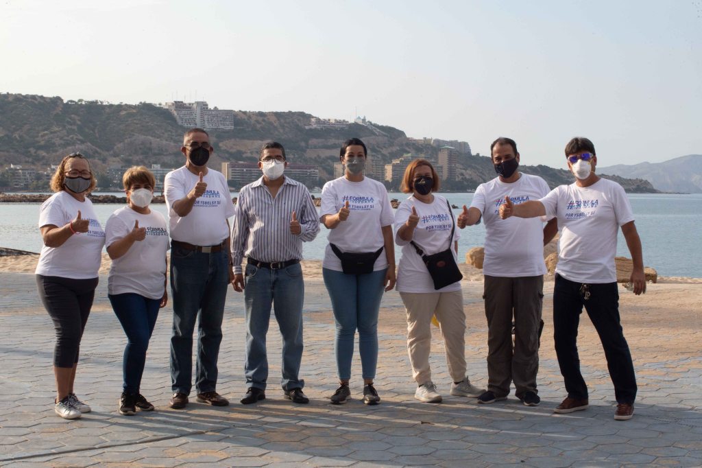 En Lechería candidatos a concejales de la Fórmula Ciudadana proponen una gestión transparente al alcance de todos 