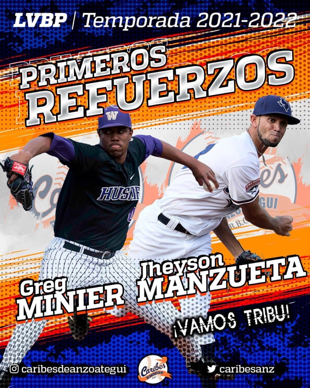 Caribes anunció sus primeros dos&nbsp;foráneos