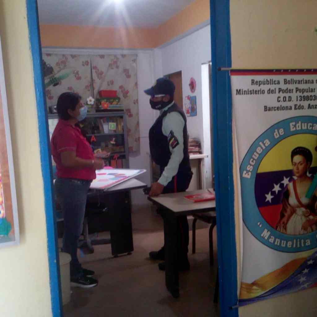 Polibolívar desplegó operativo de seguridad en escuelas de&nbsp;Barcelona