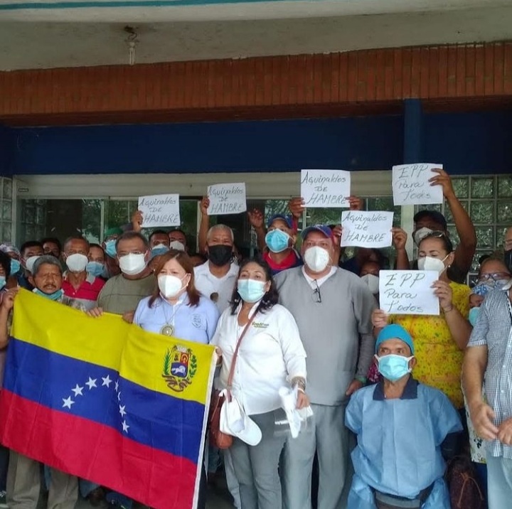 Exigen mejoras para trabajadores de la salud en&nbsp;Anzoátegui