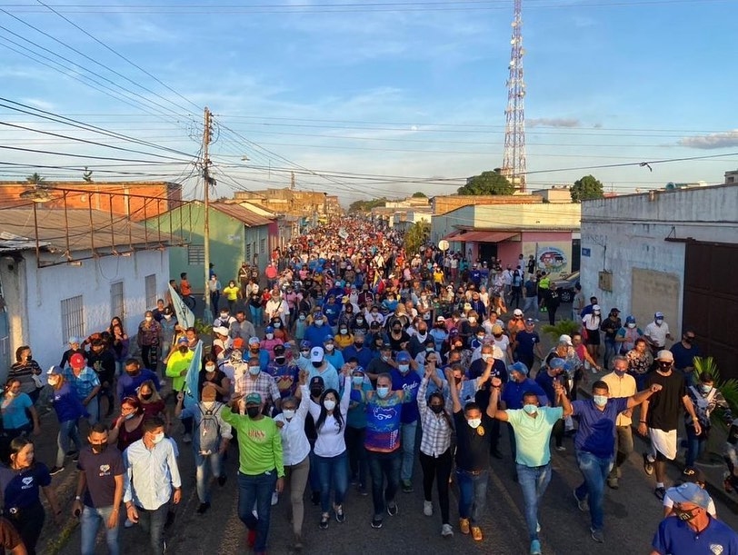 Raydan asegura que su triunfo en El Tigre será por&nbsp;«avalancha»