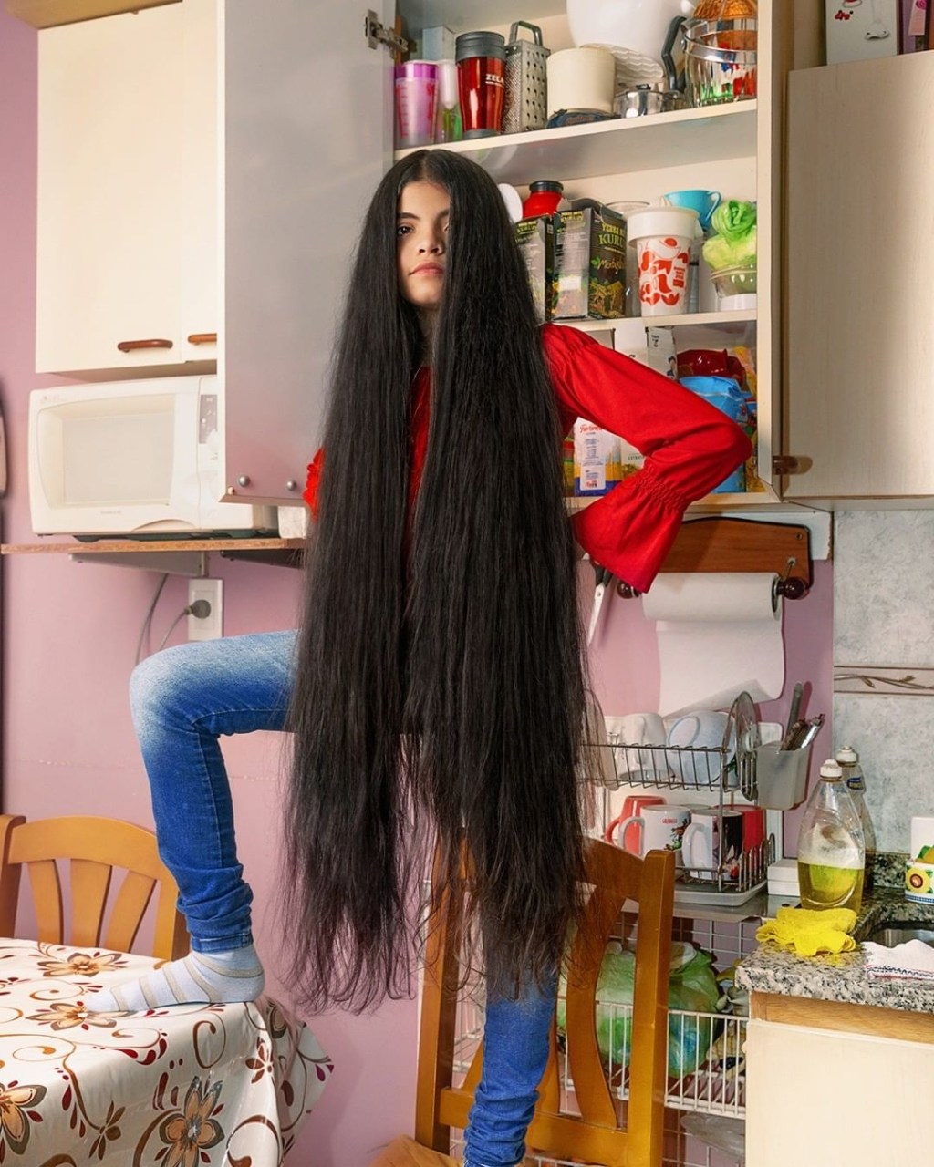 Le llegaba el cabello a los tobillos, prometió cortarlo al regresar a la&nbsp;escuela