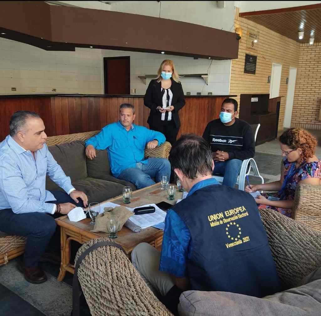 Alcalde Raydan se reunió con observadores de la Unión&nbsp;Europea