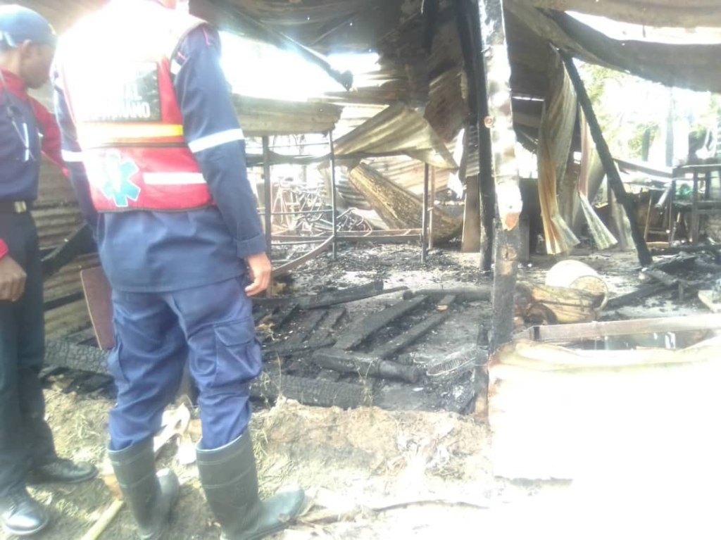 Cinco niños murieron en un incendio en&nbsp;Guasdualito