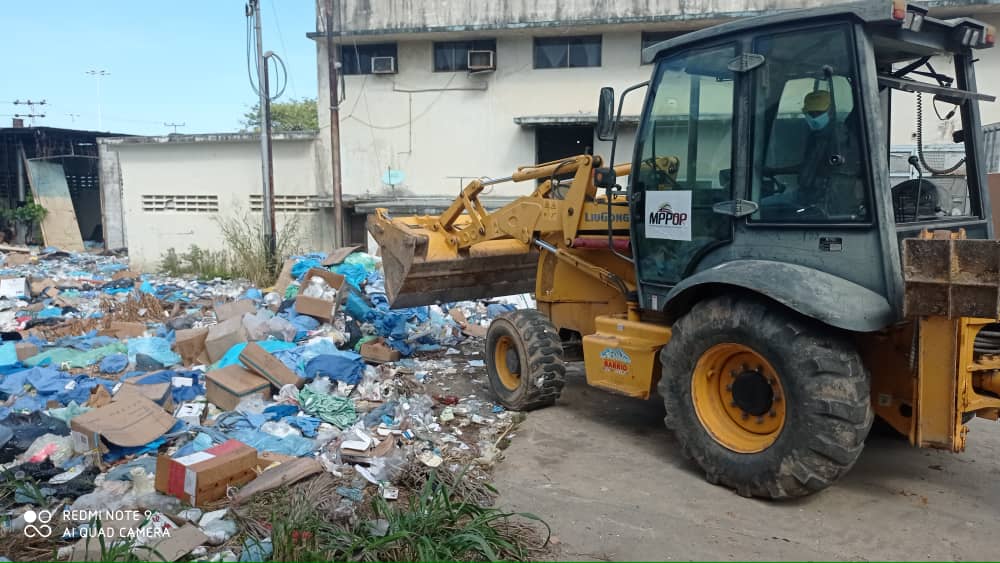 Recolectan basura acumulada en el&nbsp;Razetti