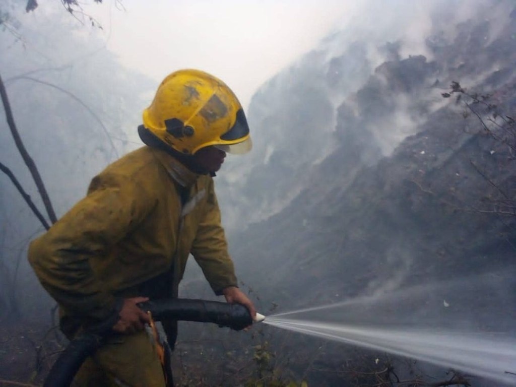 Controlado incendio en&nbsp;Guanta