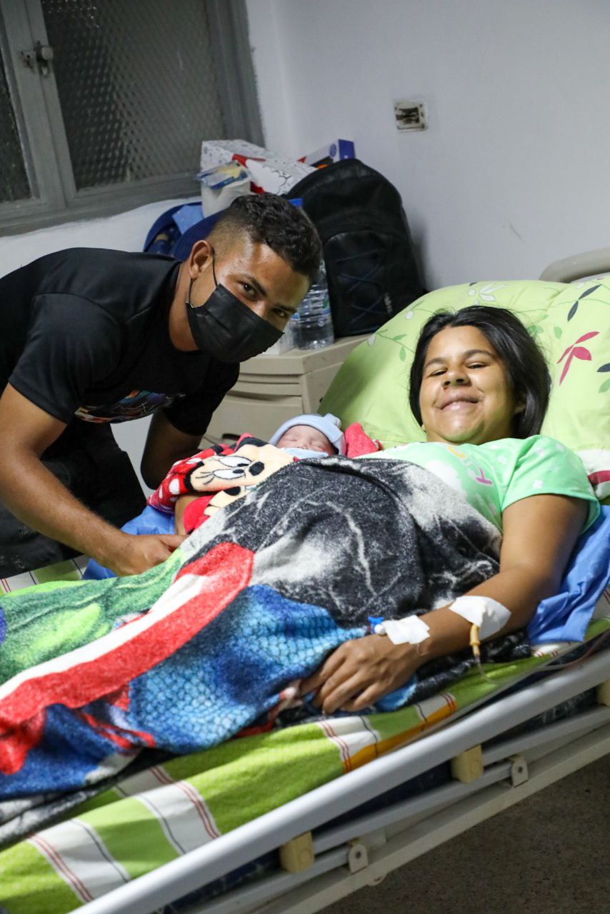 Juan José Colina es el primer caraqueño en nacer en el&nbsp;2022