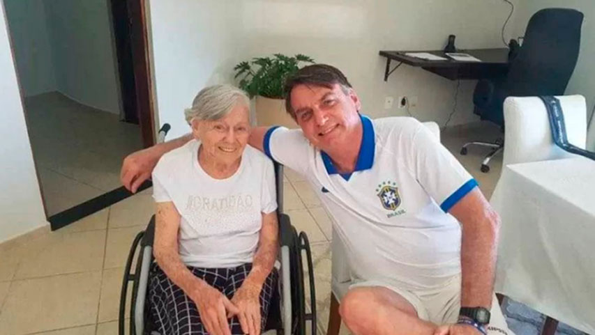 Falleció la madre de&nbsp;Bolsonaro