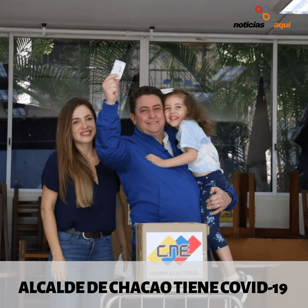 Alcalde de Chacao tiene&nbsp;Covid-19