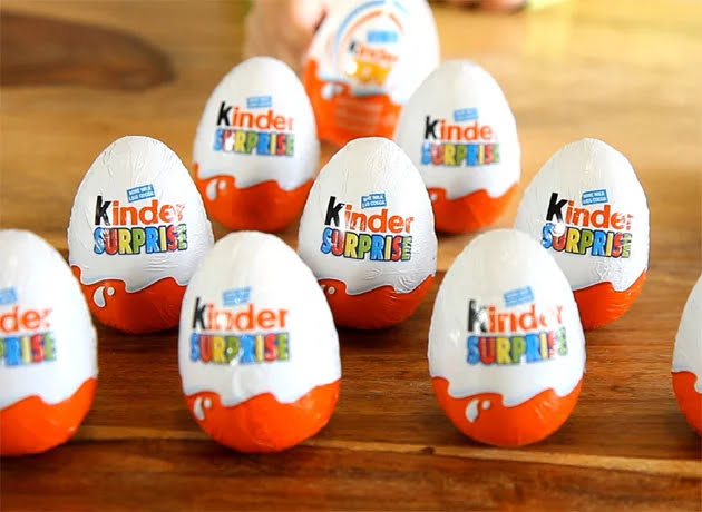 Retiran chocolates Kinder  en Europa tras la detección de casos de&nbsp;salmonela
