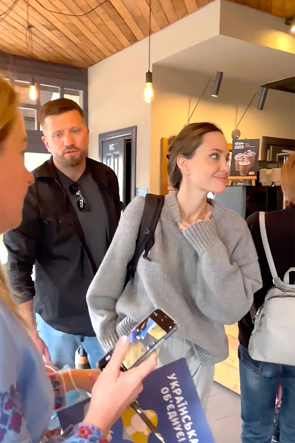 Angelina Jolie en&nbsp;Ucrania