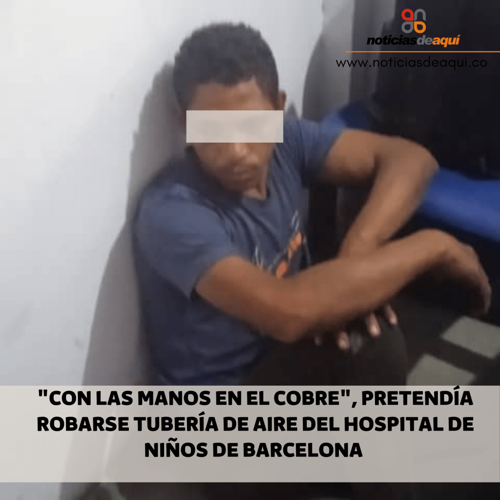 Capturado «con las manos en el cobre», pretendía robar tubería en el hospital de Niños de&nbsp;Barcelona