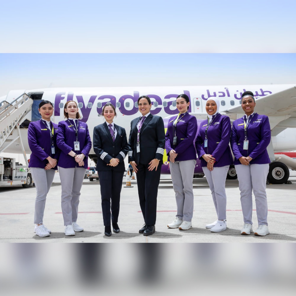 Realizan el primer vuelo con tripulación completamente femenina en Arabia&nbsp;Saudita