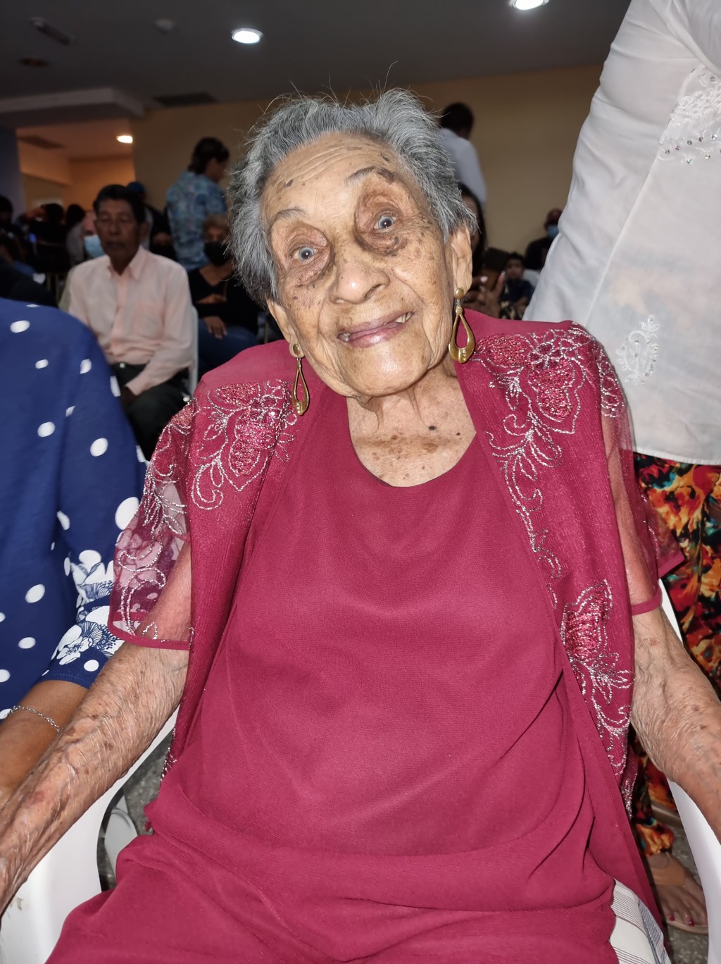 Con 104 años: Cruz Esperanza la mujer más longeva de Anzoátegui, se mantiene lúcida y&nbsp;alegre