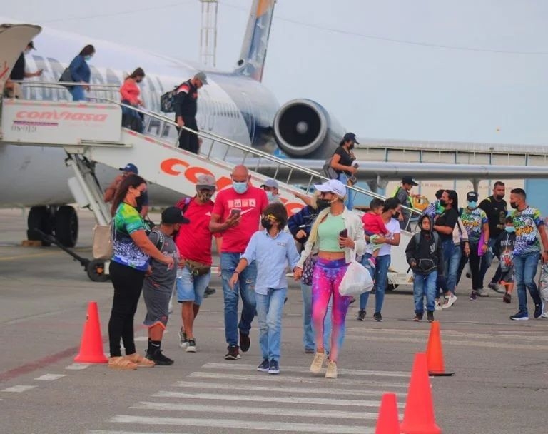 Aeropostal reactivó vuelos directos desde Valencia hacia la isla de&nbsp;Margarita