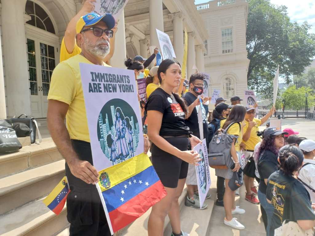 Temen que miles de venezolanos que llegaron a NY terminen en situación de&nbsp;calle