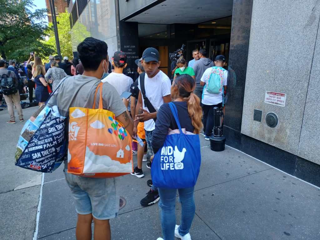 Ya no hay más camas para venezolanos que piden refugio en Nueva&nbsp;York