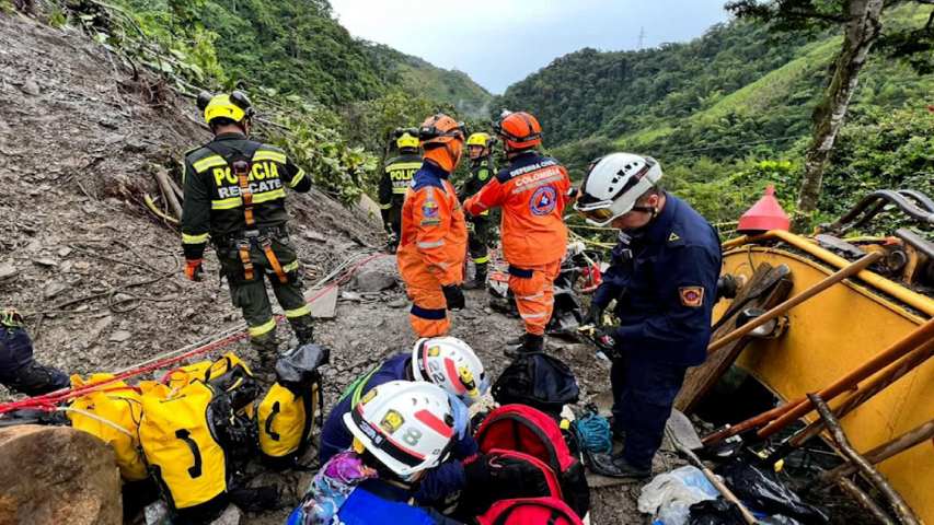 Ascienden a 33 los muertos tras deslizamiento de tierra en&nbsp;Colombia