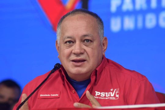 Cabello: «Queremos elecciones libres de sanciones y&nbsp;bloqueos»