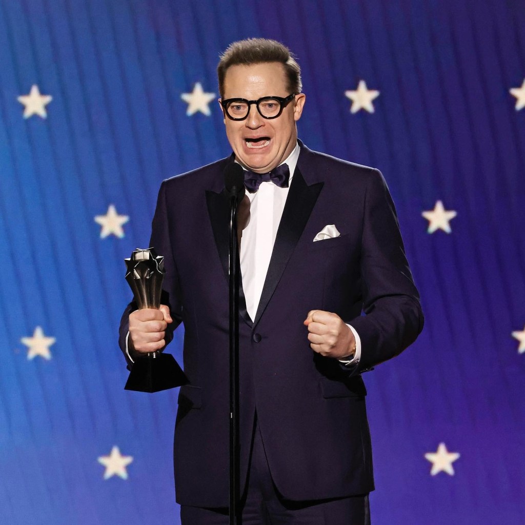 El emocionante discurso de Brendan Fraser en los Critics Choice&nbsp;Awards