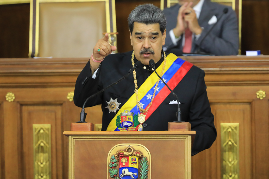 Maduro pide el cese de las&nbsp;sanciones