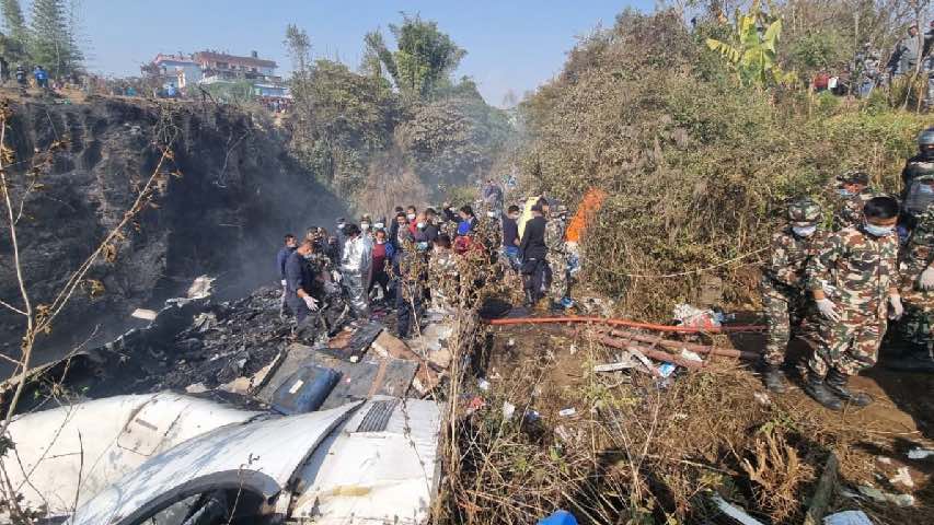 68 personas murieron tras accidente aéreo en&nbsp;Nepal