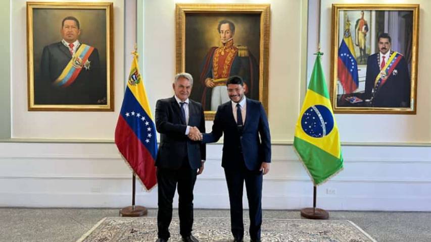 Nuevo encargado de negocios de Brasil arribó a&nbsp;Venezuela