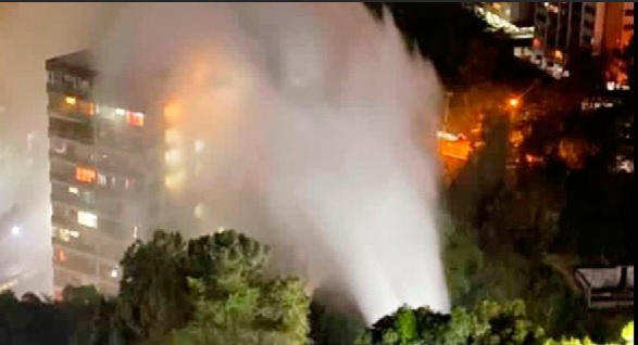 18 heridos y 70 apartamentos anegados dejó la rotura de tubería en San Antonio de los&nbsp;Altos