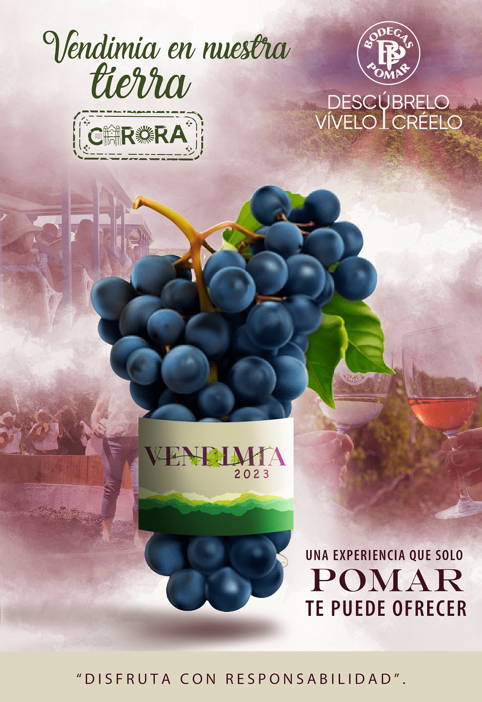 Bodegas Pomar anuncia el inicio de su primera vendimia de&nbsp;2023