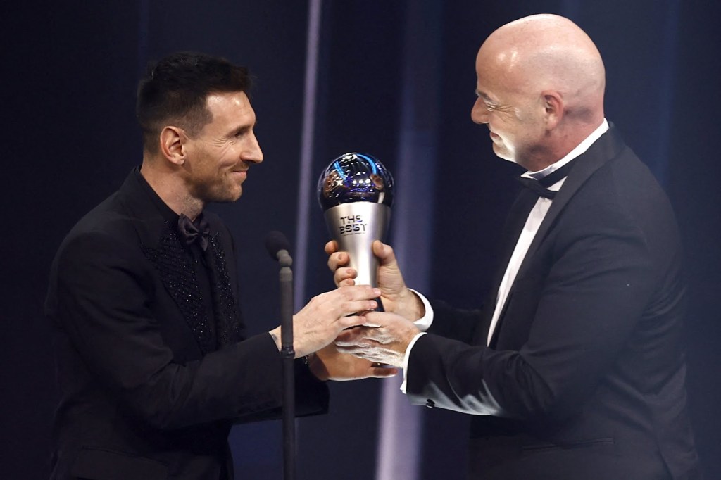 Lionel Messi gana el premio The Best FIFA&nbsp;2022
