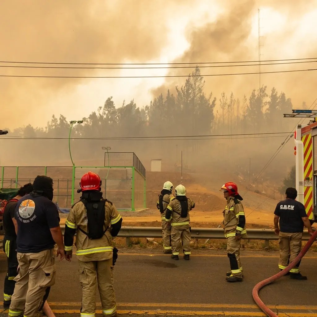 Asciende a 22 el número de personas fallecidas en incendios en&nbsp;Chile
