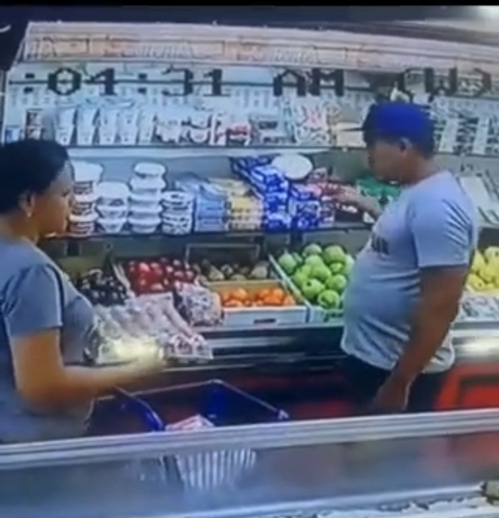 Pareja hurta en supermercado de Ciudad Guayana y las cámaras captan&nbsp;todo