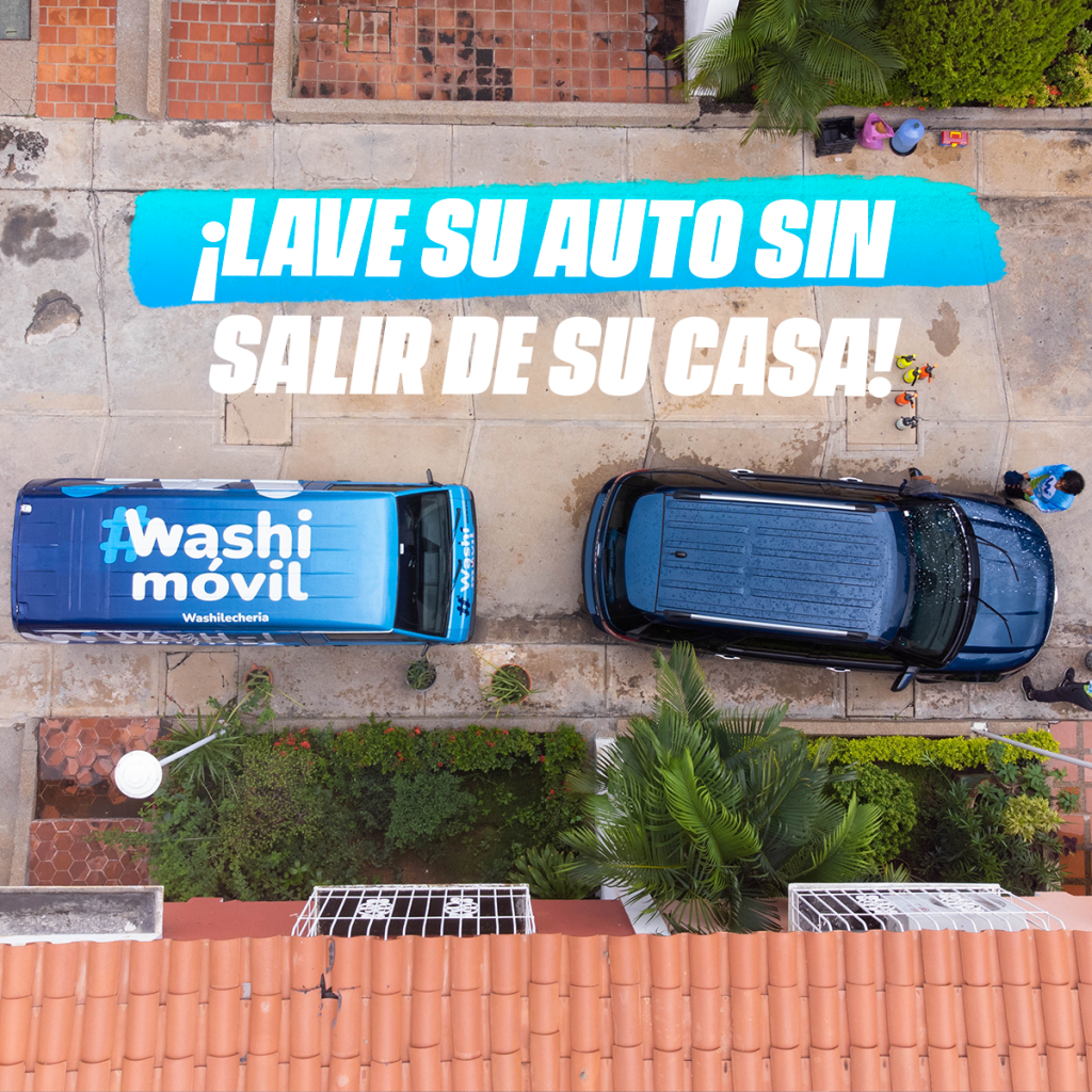En Lechería crearon «Washiservices», un delivery para lavar&nbsp;carros