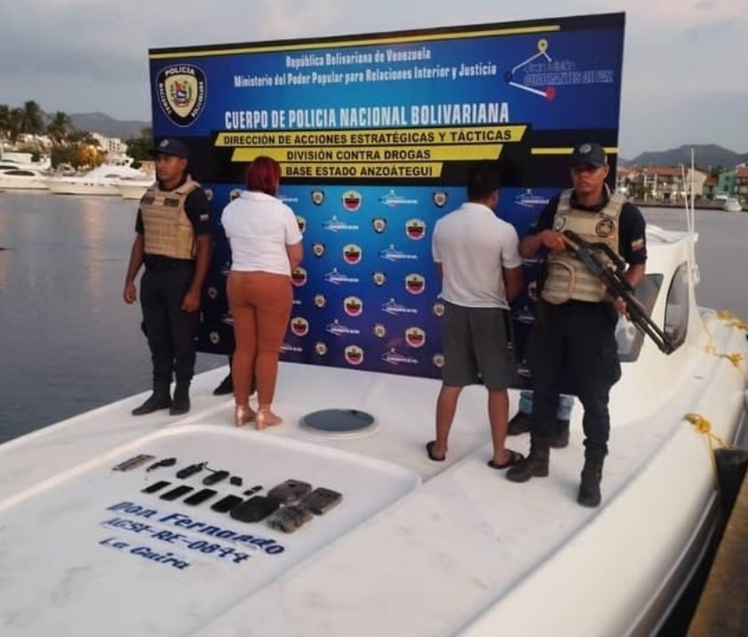 Dos personas detenidas por tráfico de droga en&nbsp;Anzoátegui