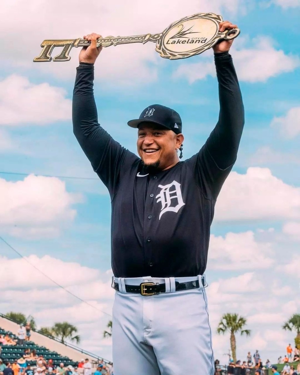 Miguel Cabrera recibió la llave de la ciudad de Lakeland en&nbsp;Florida