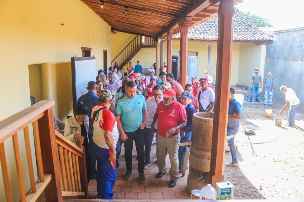 Gobernador inspeccionó los trabajos de rehabilitación del Museo Histórico de&nbsp;Clarines