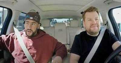 Bad Bunny apertura el Carpool Karaoke de James Corden este&nbsp;2023