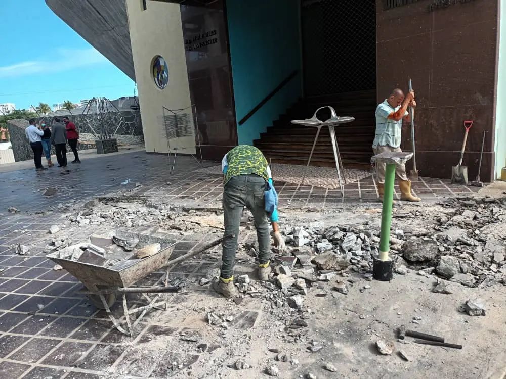 Procuradoría de Anzoátegui inspecciona trabajos de reparación en el Museo Dimitrios Demu de&nbsp;Lechería
