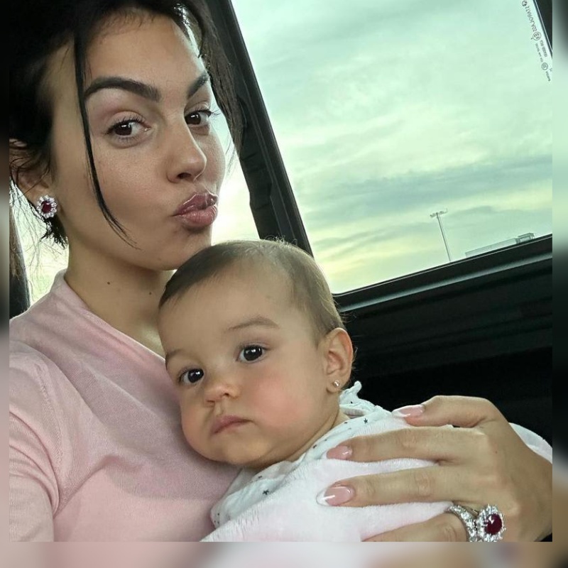 Georgina Rodríguez muestra su faceta más tierna con su&nbsp;familia