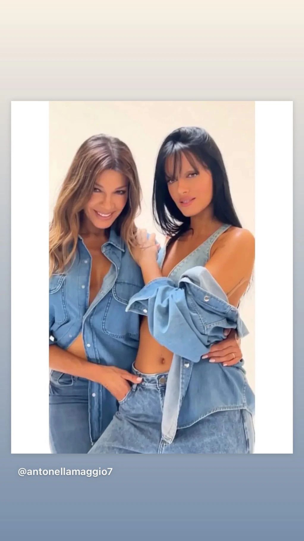 Catherine Fulop modeló junto a su hija Oriana&nbsp;Sabatini