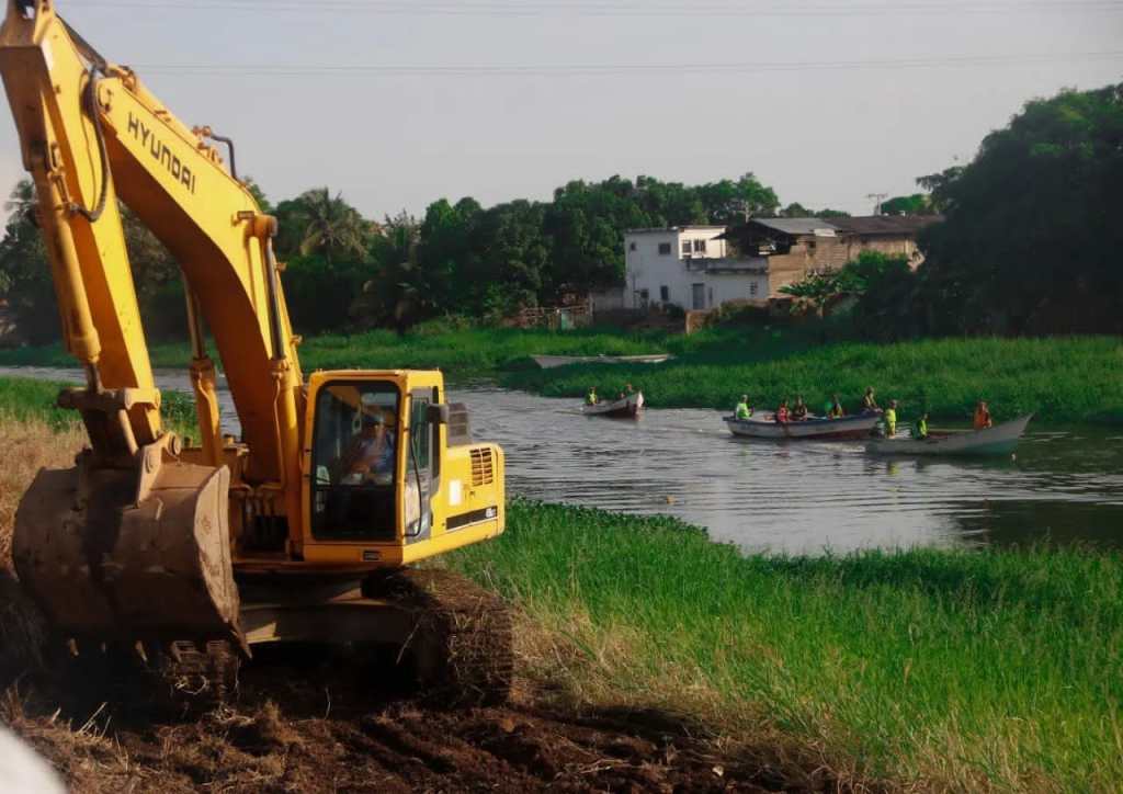 Arrancó segunda etapa de saneamiento del Río Neverí de&nbsp;Barcelona