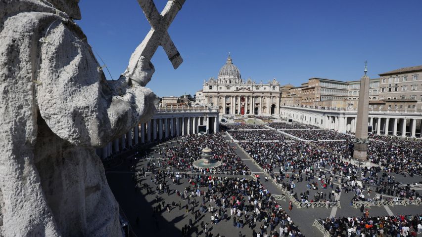 El papa Francisco recordó a los países en conflicto en la Misa de domingo de&nbsp;Resurrección