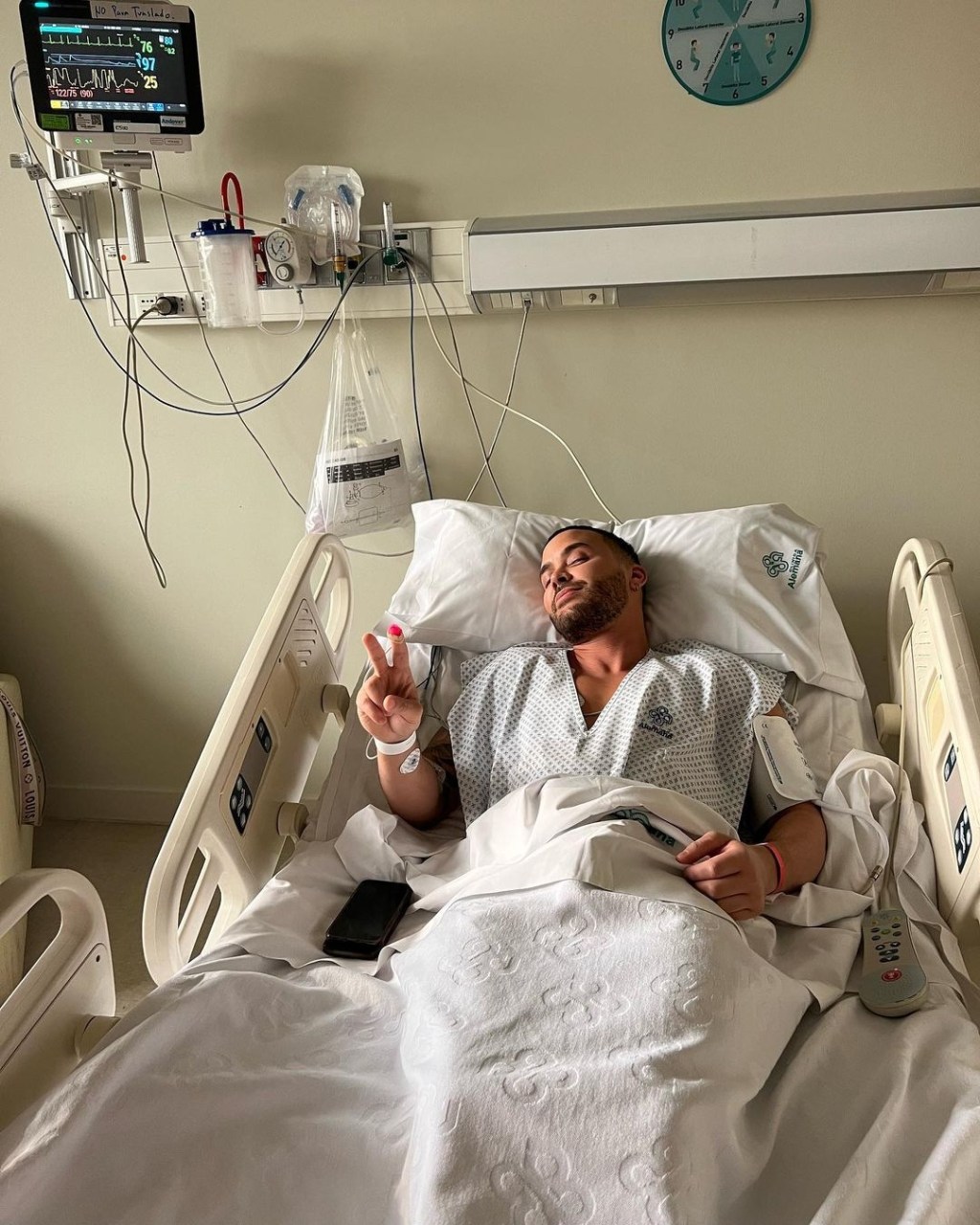 Prince Royce está hospitalizado en&nbsp;Chile