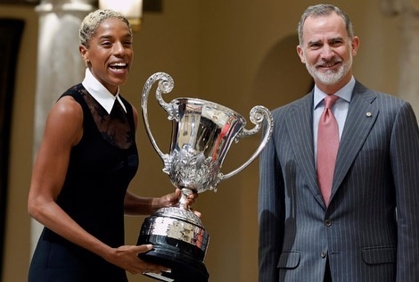 Yulimar Rojas recibió el Trofeo a Mejor Atleta de la Comunidad&nbsp;Iberoamericana