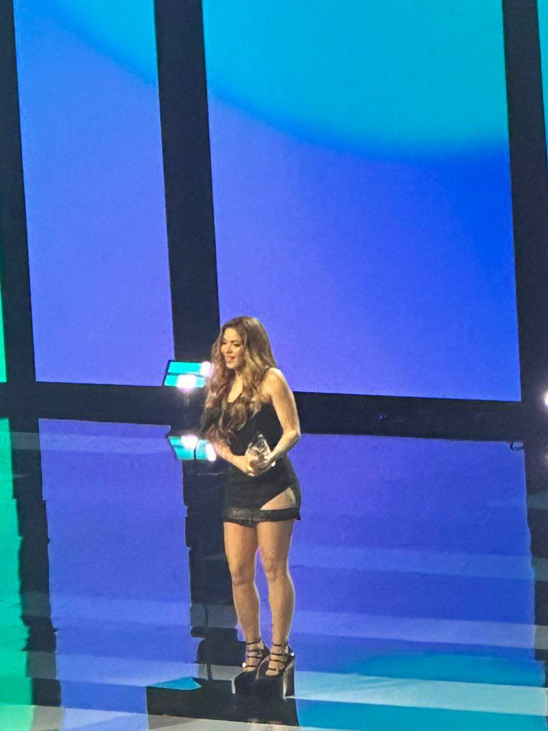 Shakira recibe el premio a “Mujer del año” en los premios Billboard Mujeres&nbsp;Latinas