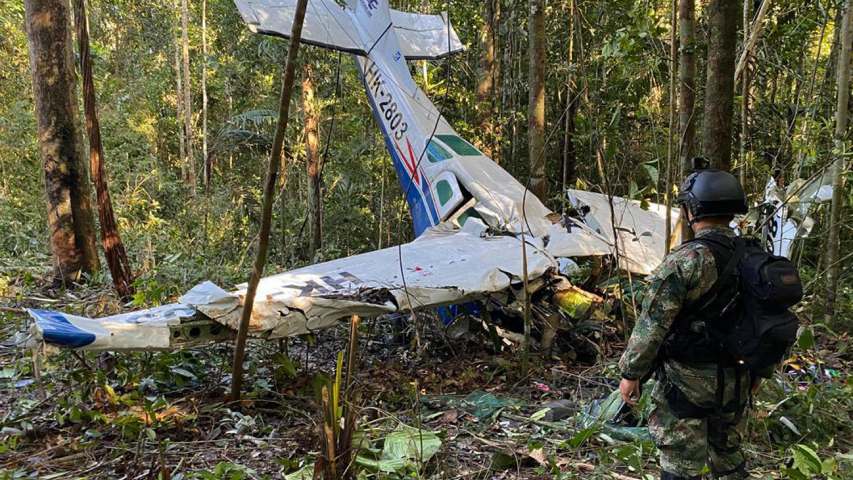 ONU se suma a la búsqueda de los cuatro menores desaparecidos en accidente de&nbsp;avión